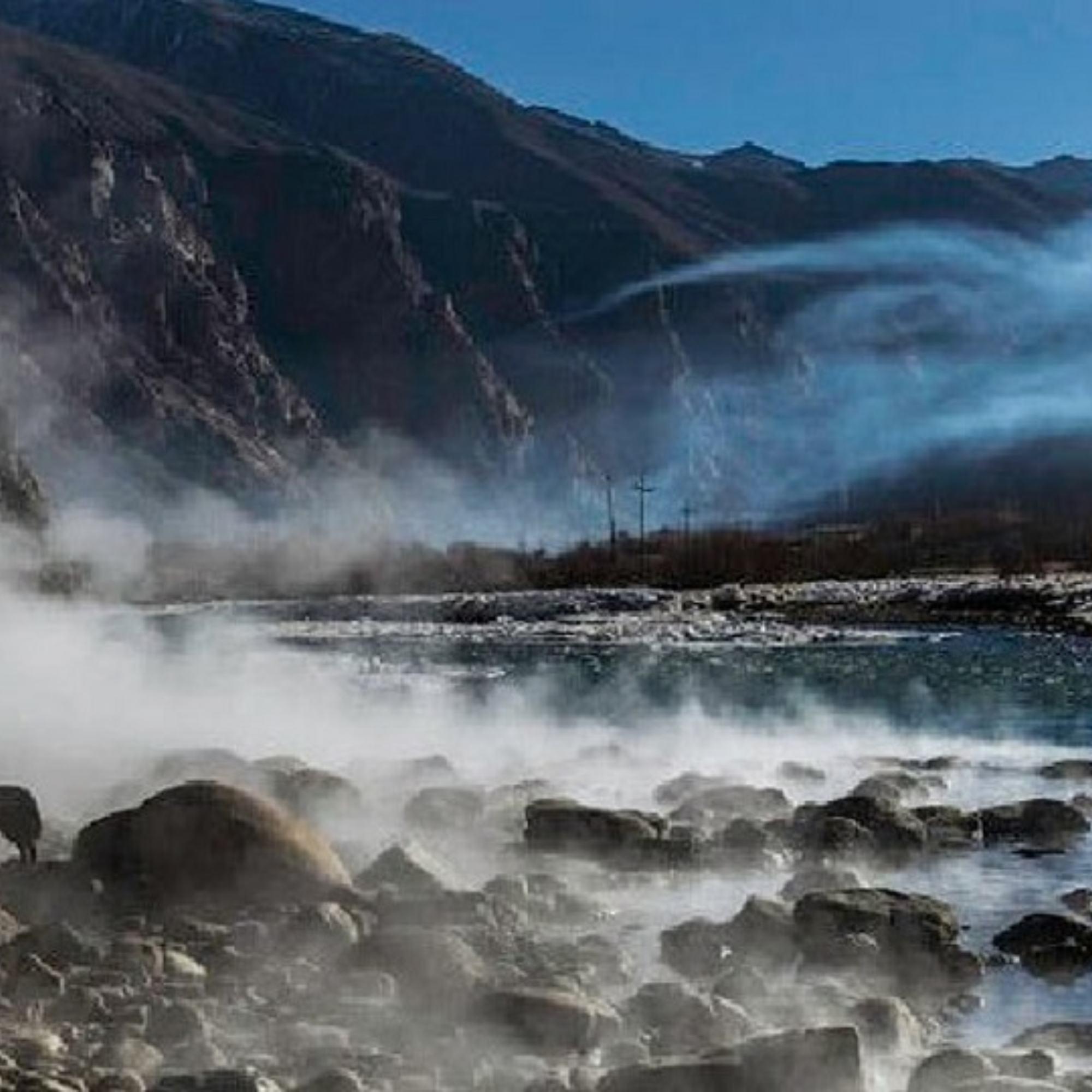 Chumathang Hot Springs