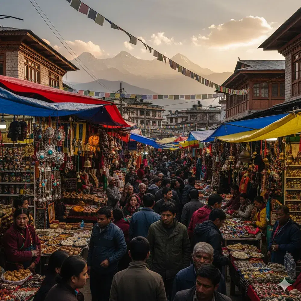 Visit The Tibetan Market