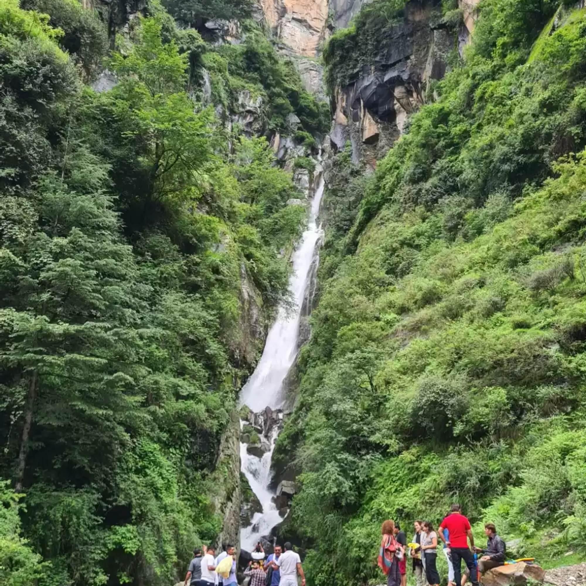 Walk the Trail Toward Jogini Waterfall