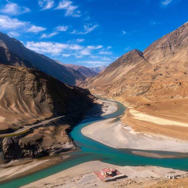 Sangam Point - Indus Zanskar Confluence