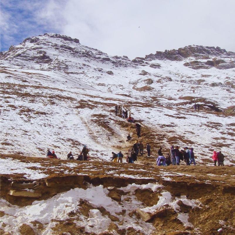 Rohtang Pass snow 