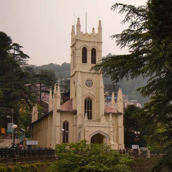 Shimla town view on the 7D and 6N Shimla Manali Volvo package