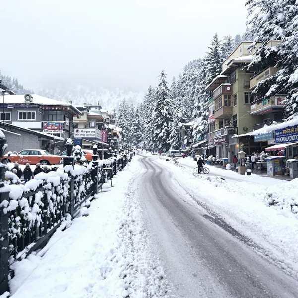 Where to See Snow in Manali