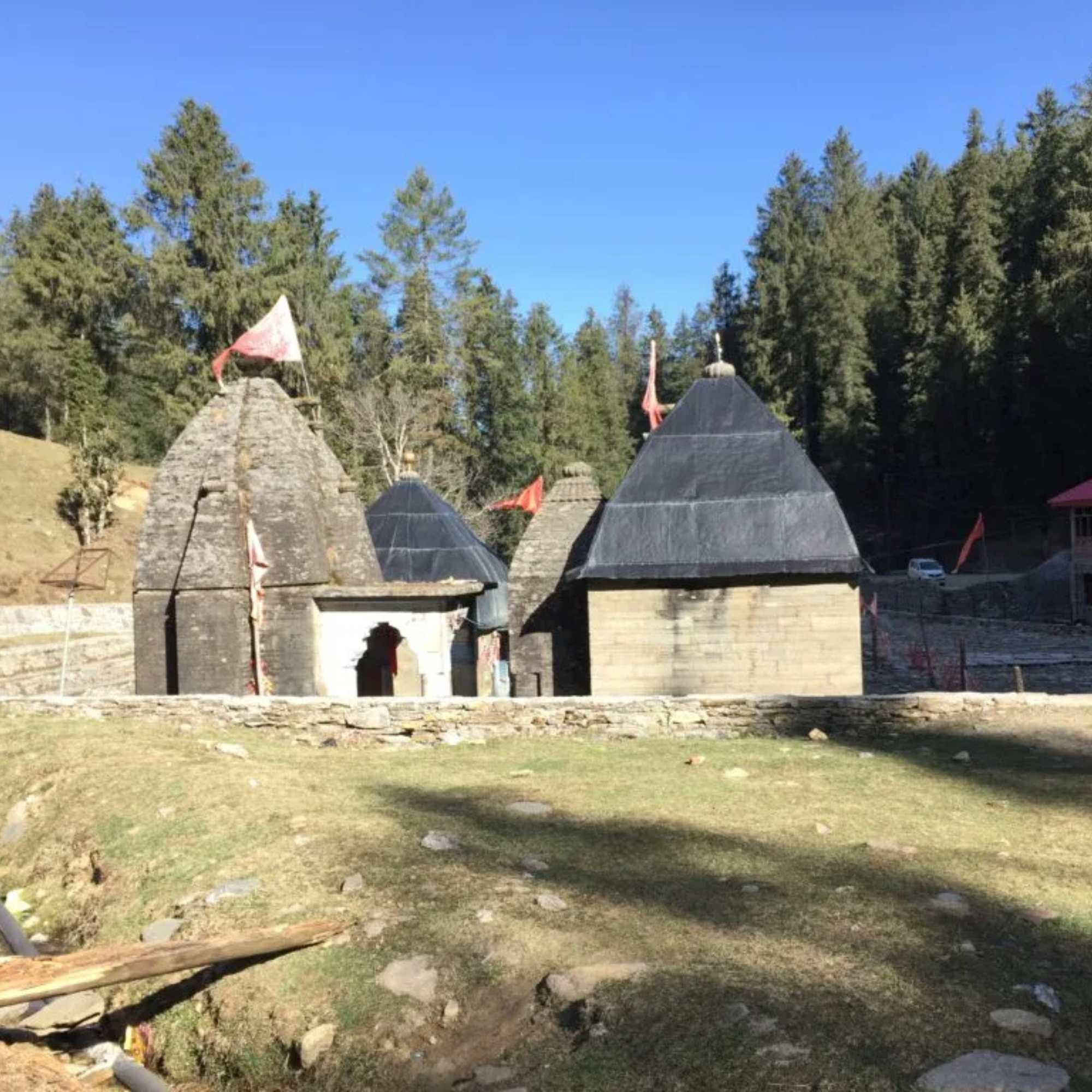 Scenic view of Giri Ganga Temple in Shimla district, known for its spiritual charm and natural surroundings.jpg