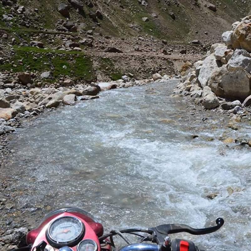 Spiti bike trip security deposit