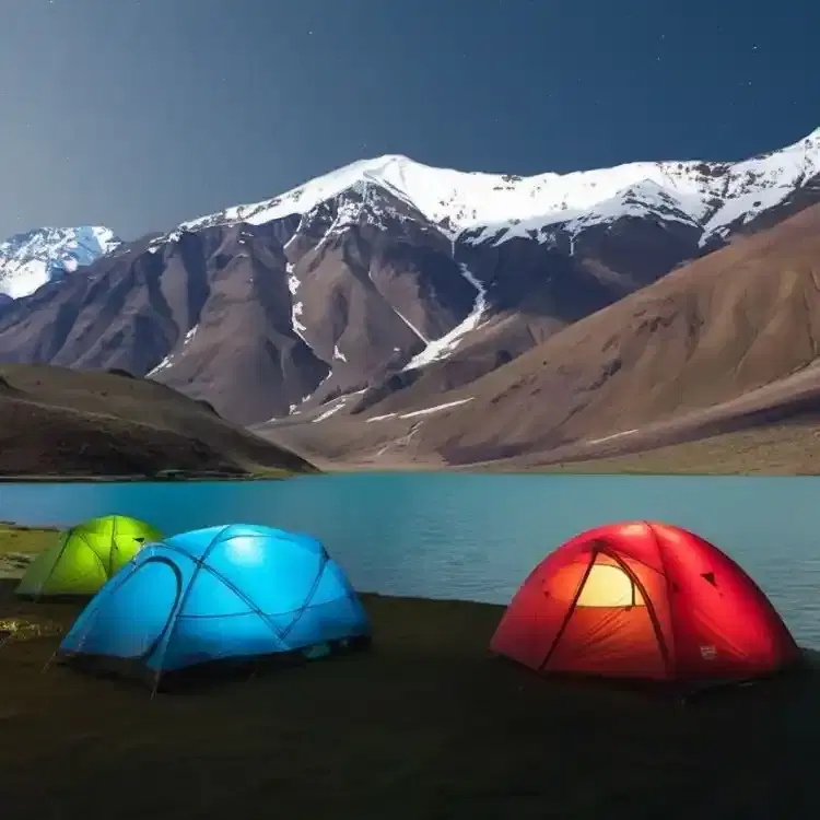 Chandratal Lake Camping