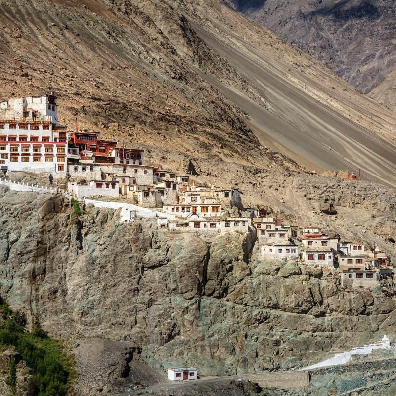 Scenic Diskit Monastery above the valley floor.jpg