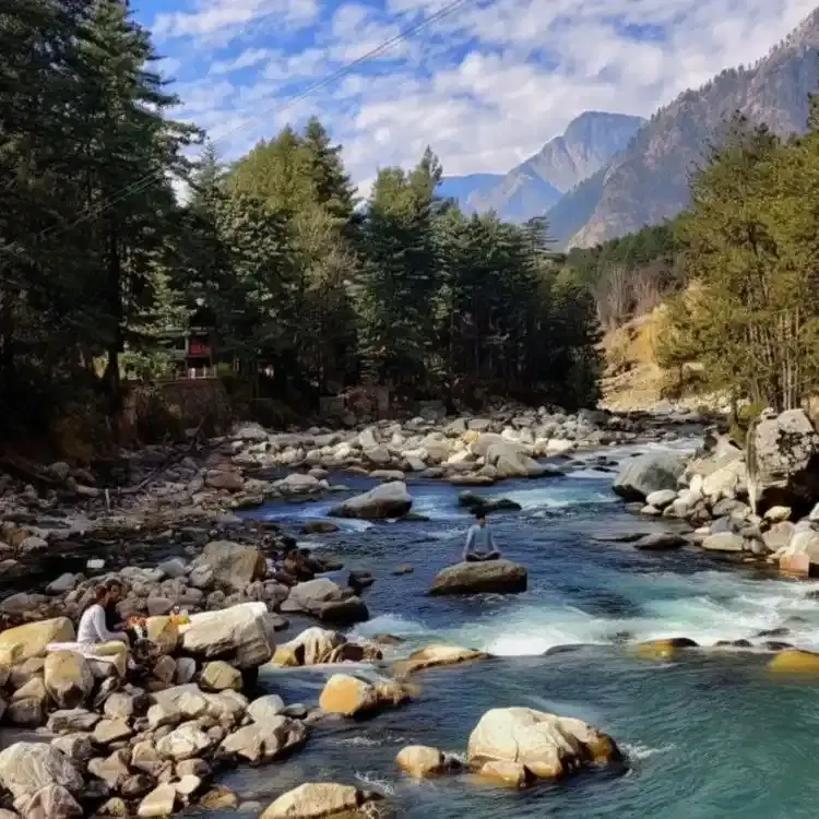 Chill by the Parvati River