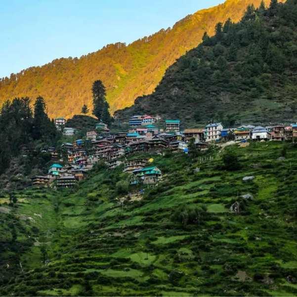Malana Village from Kasol