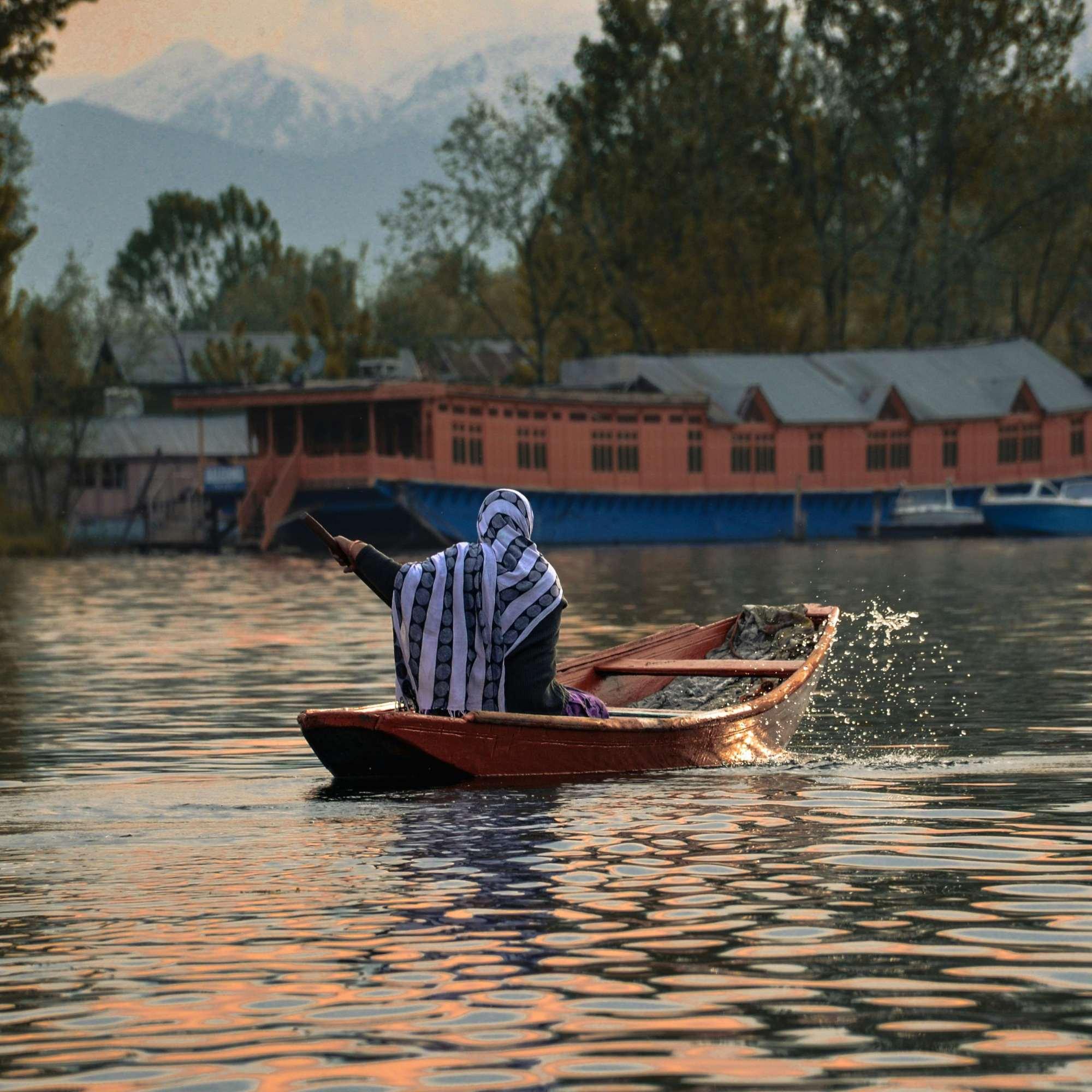 Snow-Capped Mountains Around Dal Lake Srinagar.jpg