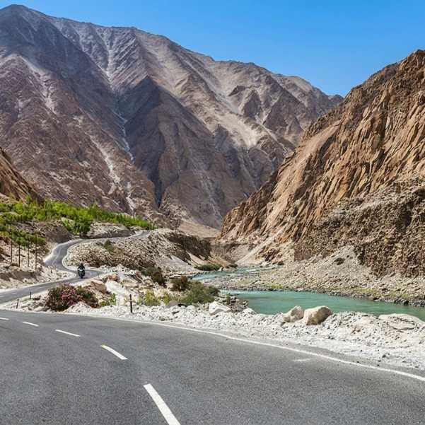 Leh to Hanle to Tso Moriri Route