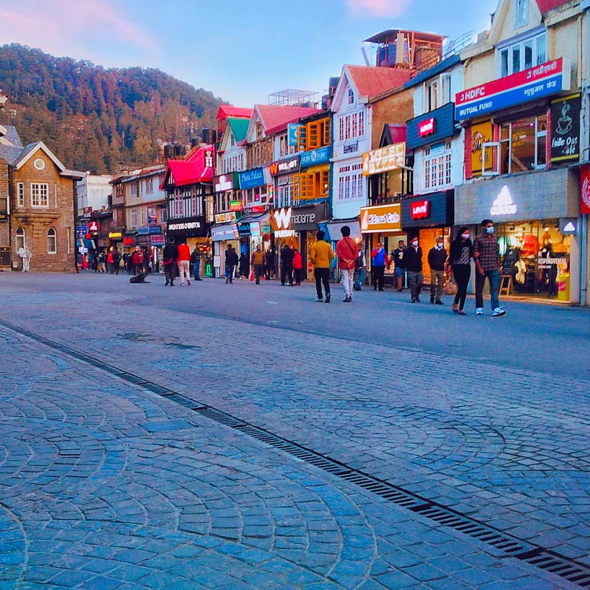 shopping in Shimla