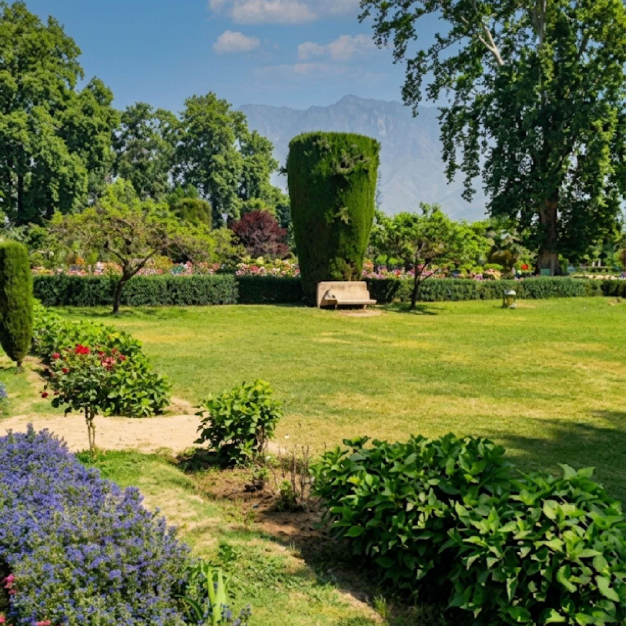 Peaceful Landscape of Shalimar Bagh Srinagar.jpg