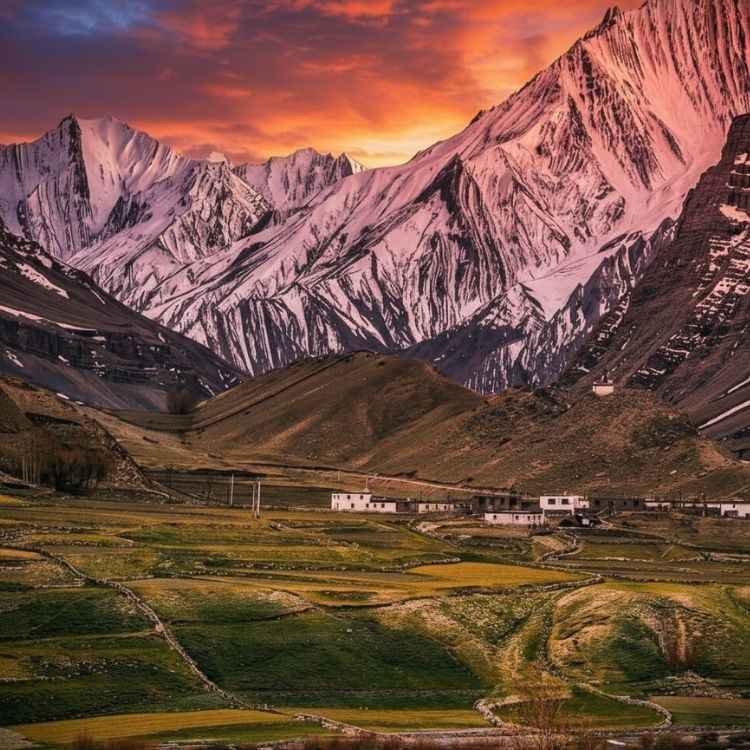 Pin Valley National Park in Spiti, the only cold desert national park in Himachal Pradesh