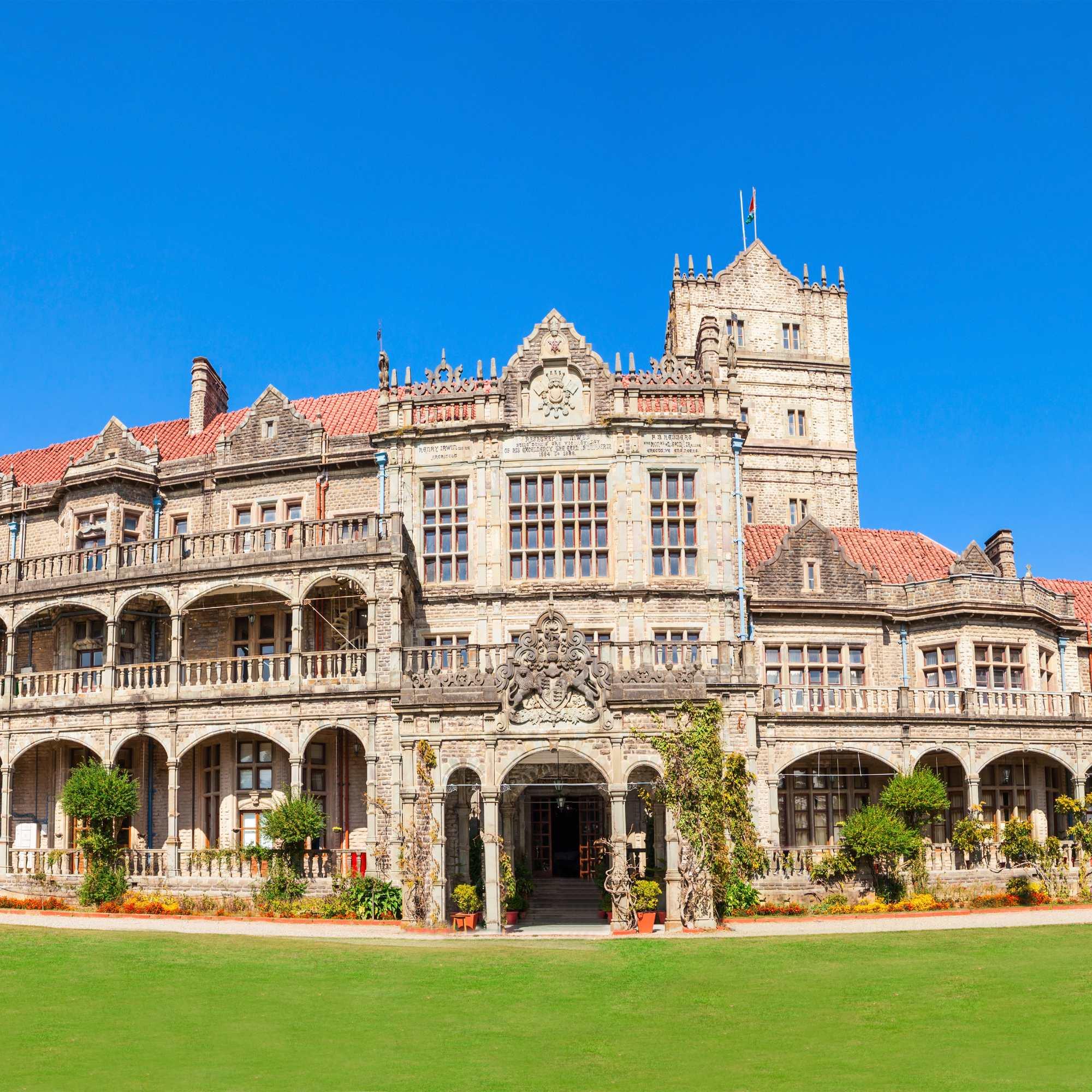 Rashtrapati Niwas building at Viceregal Lodge on Observatory Hill