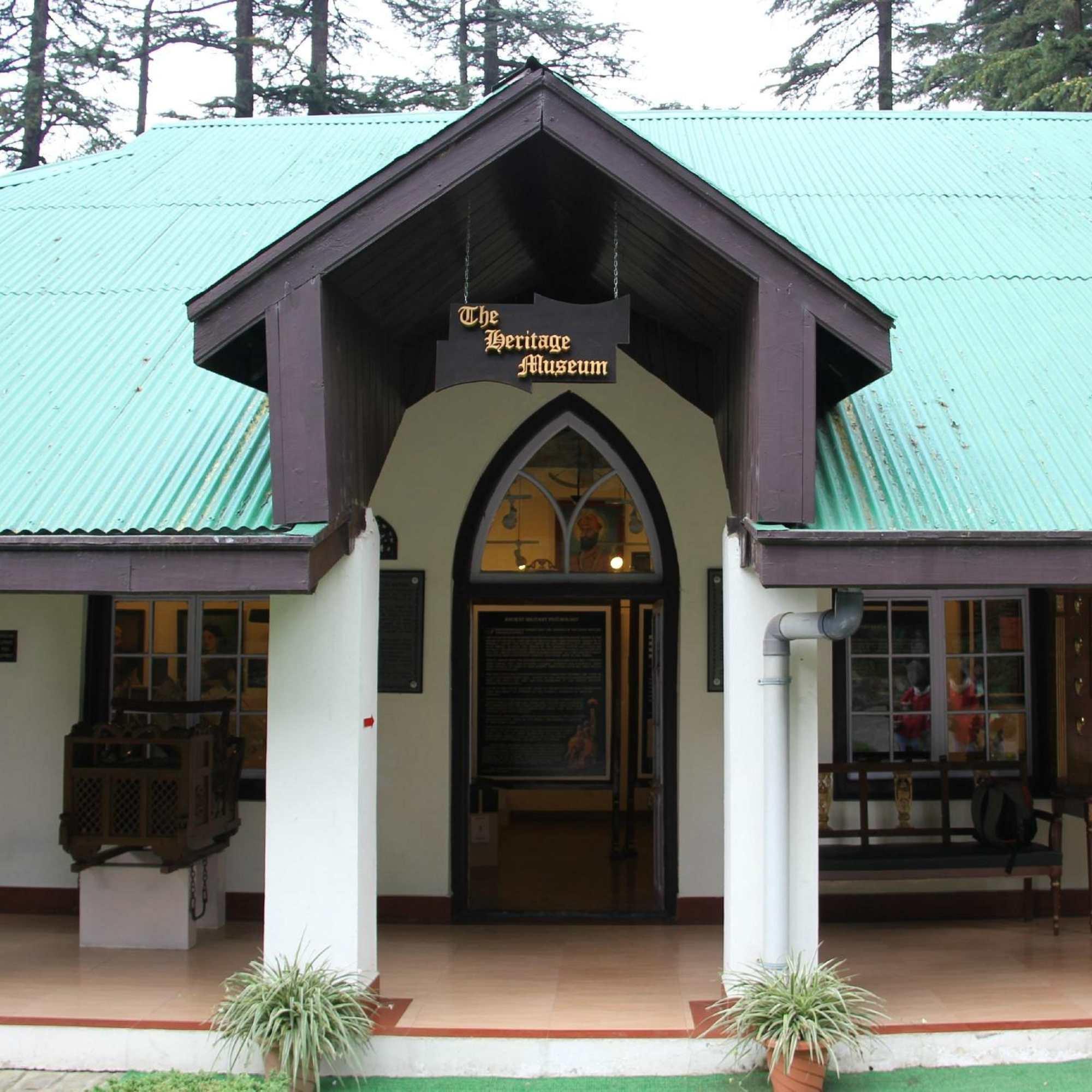 Dense forests surrounding Annandale in Shimla.jpg