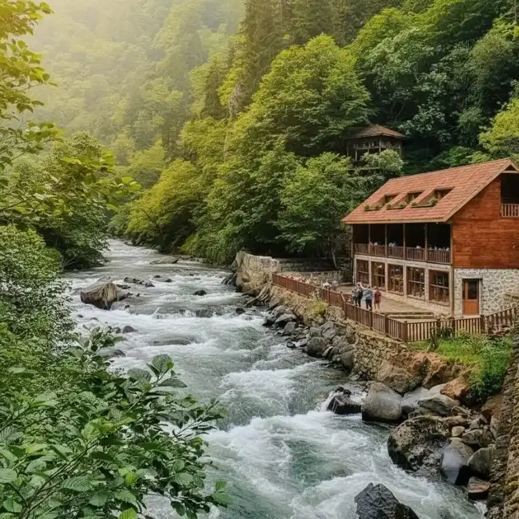 Chill in a Riverside Cottage
