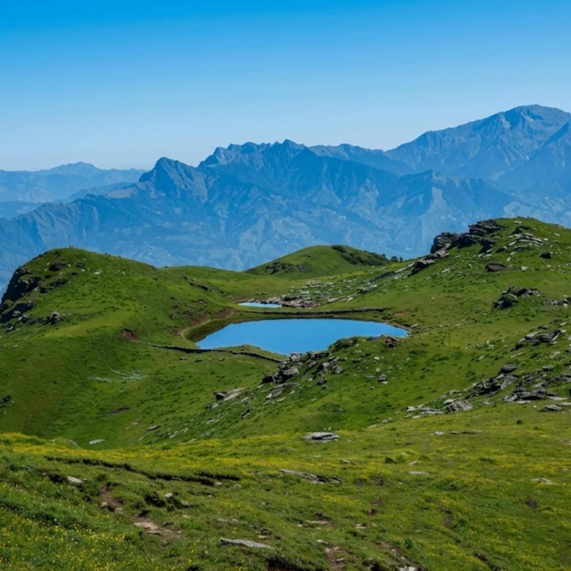 Scenic View of Saru Lake Surrounded by Mountains.jpg