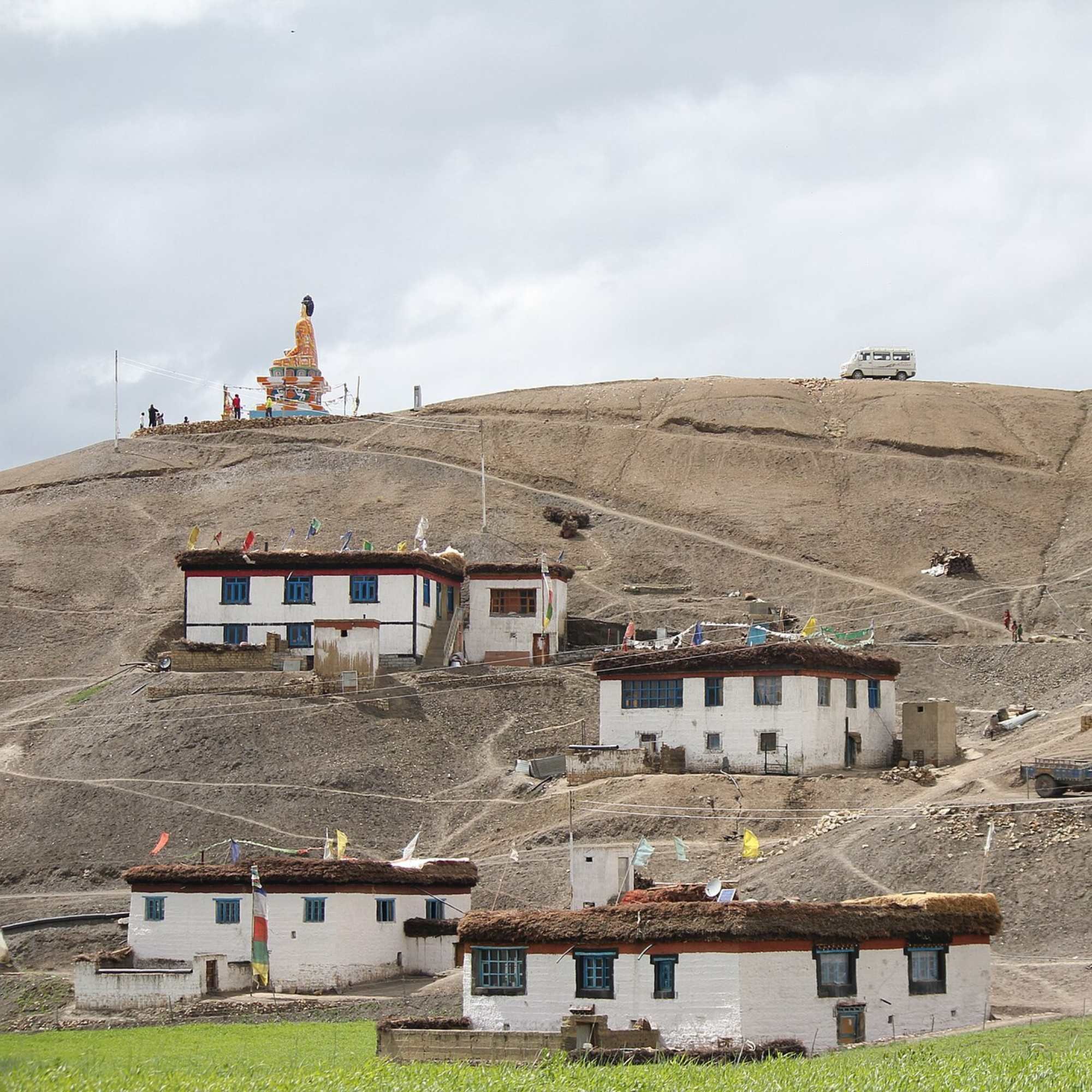 Langza Village, famous for fossils in Himachal Pradesh.jpg