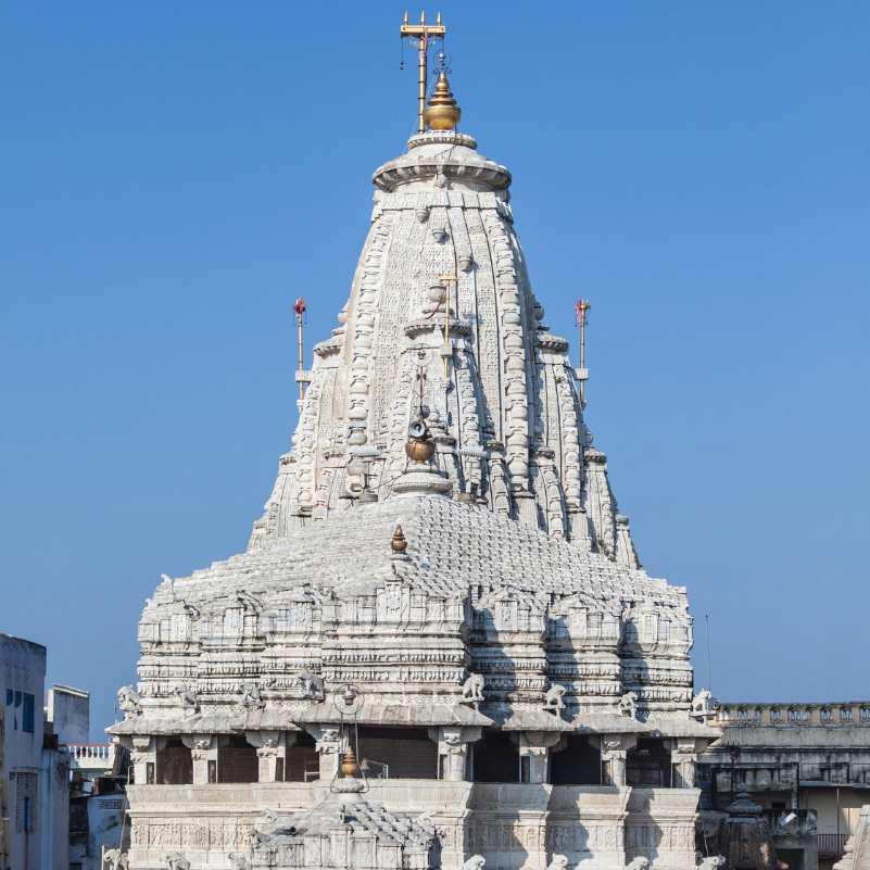 Traditional carvings on Jagdish Temple walls.jpg