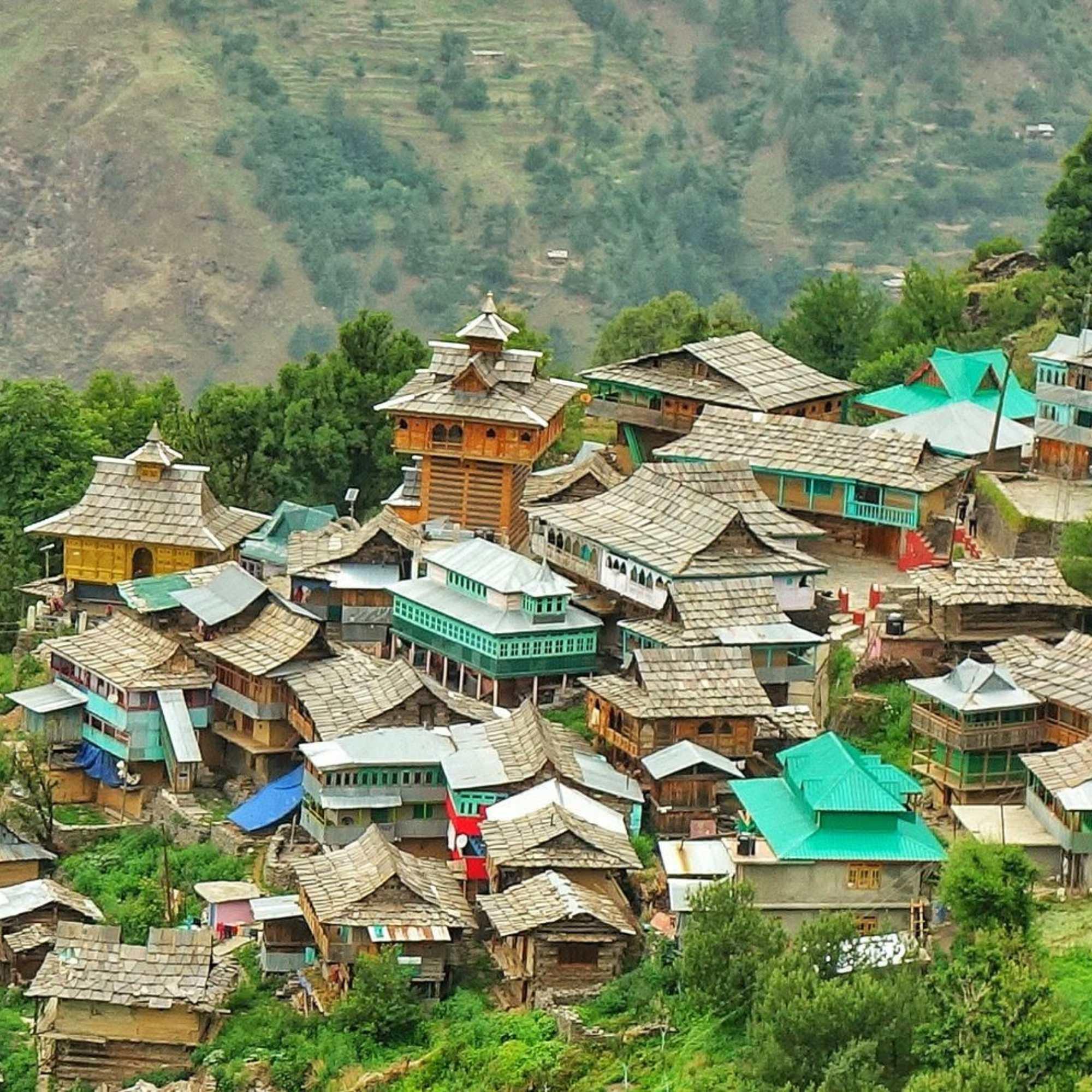 Rohru valley near Shimla with beautiful mountain roads, greenery and peaceful village views.jpg