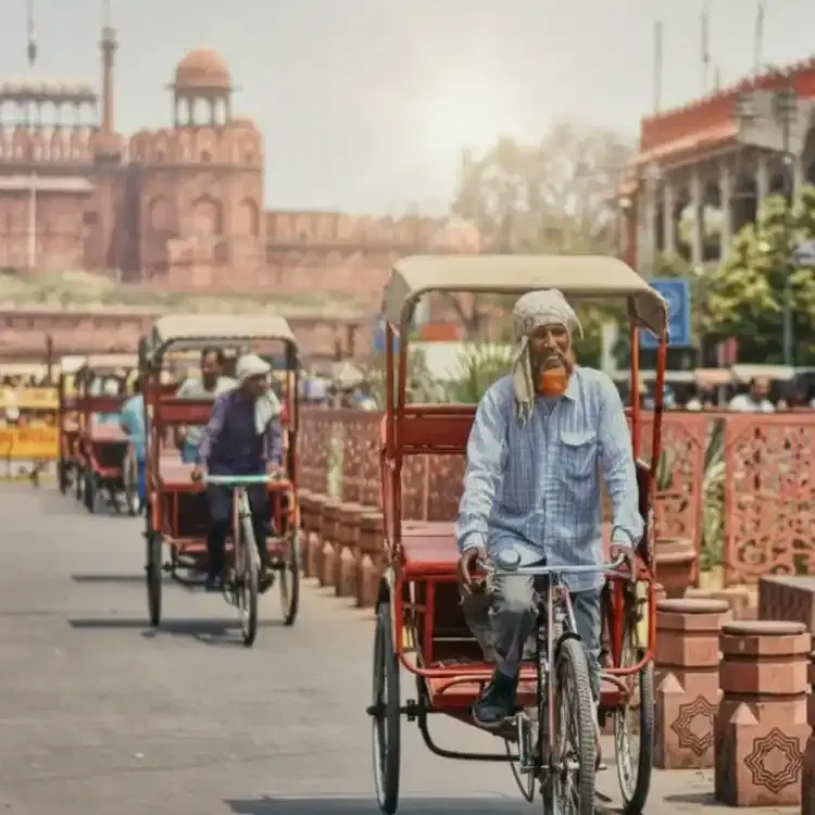 Explore Old Delhi on a Rickshaw Ride