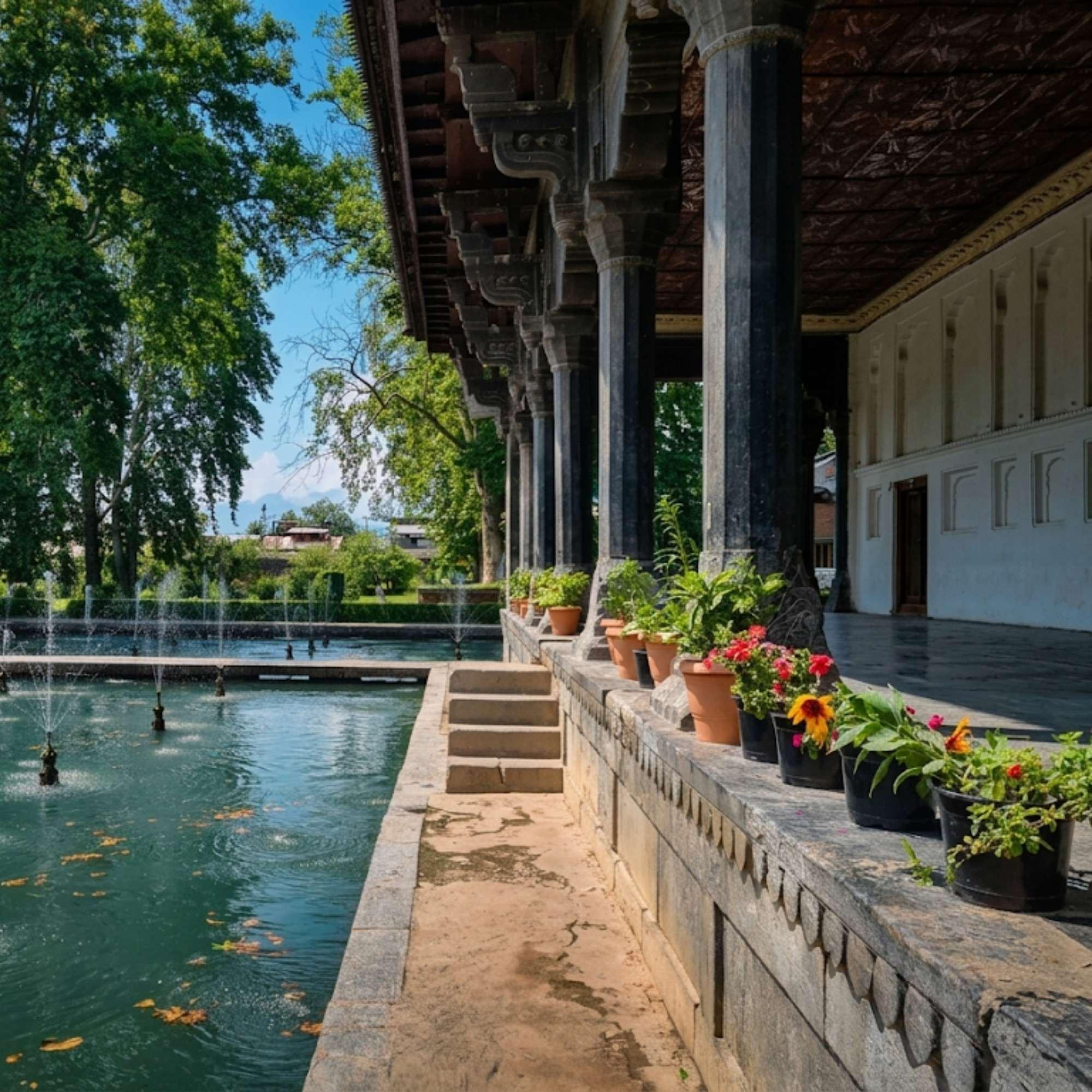 Famous Tourist Attraction – Nishat Bagh Srinagar Kashmir.jpg